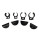 Hesling MS ELEGANCE 28/6 SHOP Fahrrad Mantelschoner - Schwarz