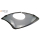 Hesling MS ELEGANCE 28/6 Clip Schwarz Fahrrad Mantelschoner - Schwarz Oval