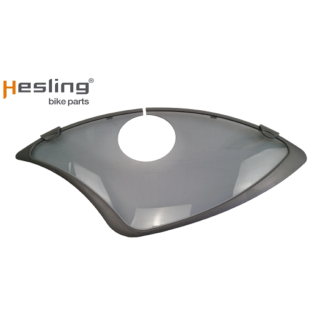 Hesling MS ELEGANCE 28/5 Combiclip Plastic Fahrrad Mantelschoner - Grau Rund