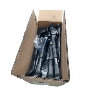 Fahrrad Hinterbauständer King Evo mit 40mm Platte schwarz - 20 Stk. Paket