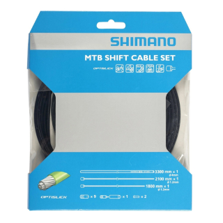 Shimano MTB Shift Cable Set Optislick Schaltzug 3300mm