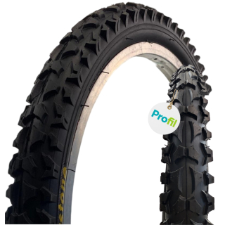 Roverstone A109  "18" Fahrradreifen Schwarz 54-355 (18 x 1,95)