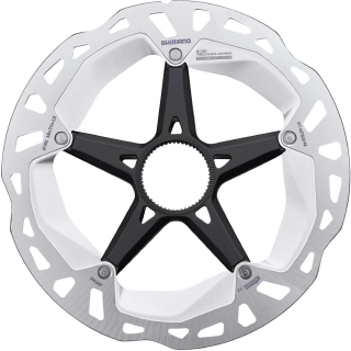 Shimano Fahrrad Bremsscheibe Deore XT RT-MT800 180mm in Silber-Schwarz