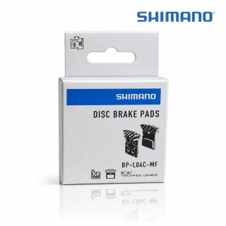 Shimano Fahrrad Scheibenbremsbeläge - Disc Brake Pads L-Typ BP-L04C-MF