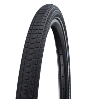 Schwalbe Big Ben Plus Fahrradreifen Performance Double Defense GreenGuard ADDIX E-50 Schwarz+Reflex 55-584 (27.5 x 2.15")