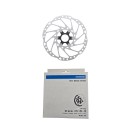 Shimano 140mm Fahrrad Bremsscheibe SM-RT64 in Silber/Schwarz