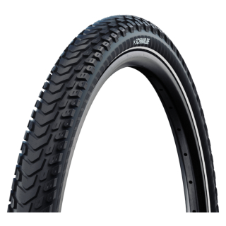 Schwalbe Marathon Mondial Drahtreifen Double Defense RaceGuard ADDIX Green E-50 Schwarz-Reflex 50-622 (28 x 2.00")